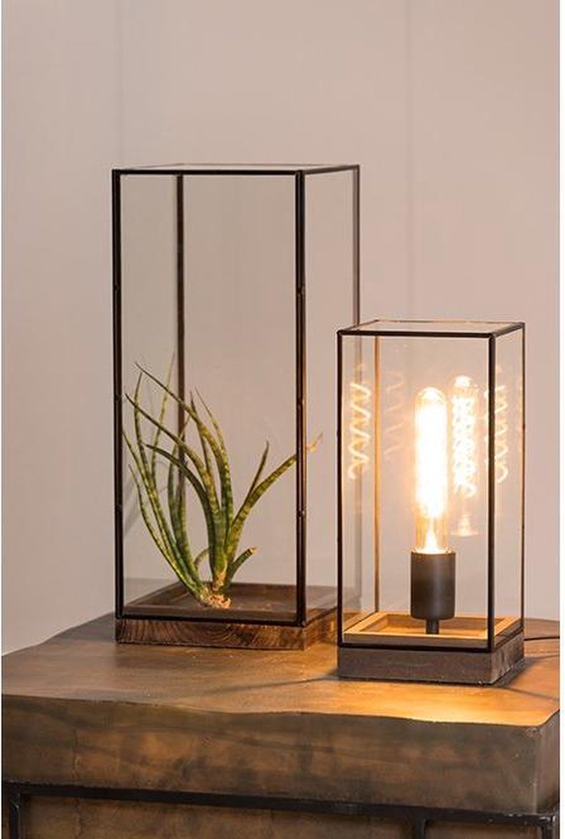 Light & Living Askjer Tafellamp - Bruin