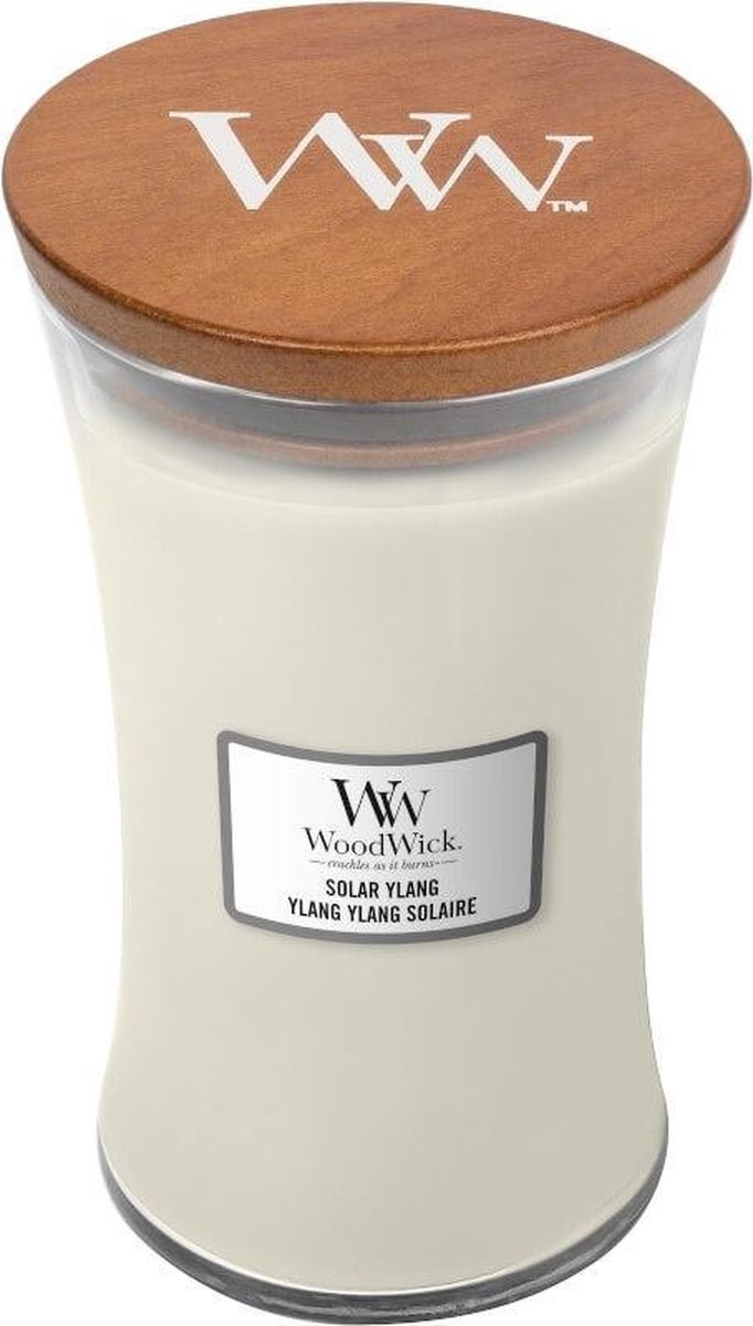 Woodwick Large Candle Solar Ylang