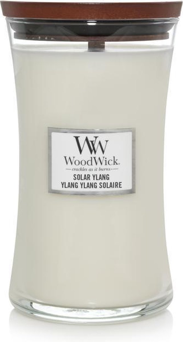 Woodwick Large Candle Solar Ylang