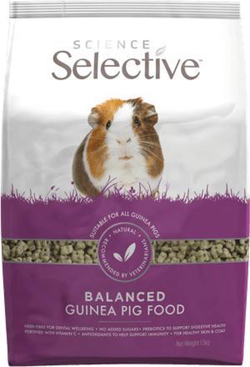 Supreme Science Selective Guinea Pig - Caviavoer - 1.5 kg