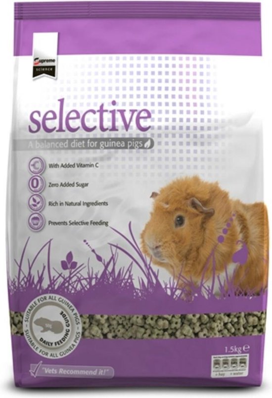 Supreme Science Selective Guinea Pig - Caviavoer - 1.5 kg