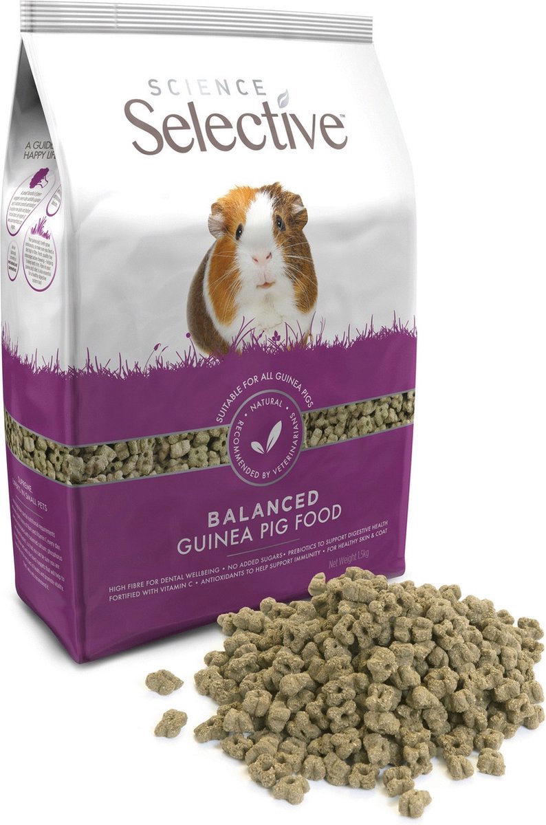 Supreme Science Selective Guinea Pig - Caviavoer - 1.5 kg