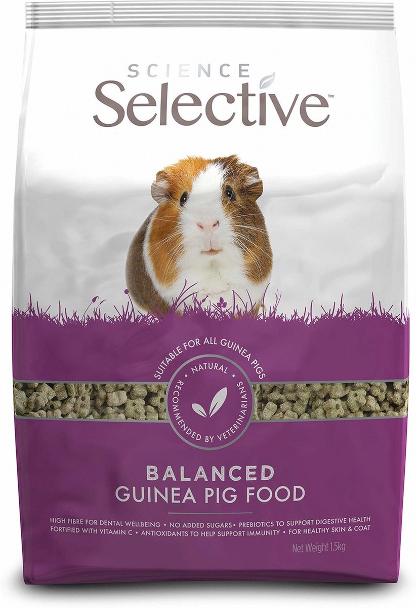 Supreme Science Selective Guinea Pig - Caviavoer - 1.5 kg