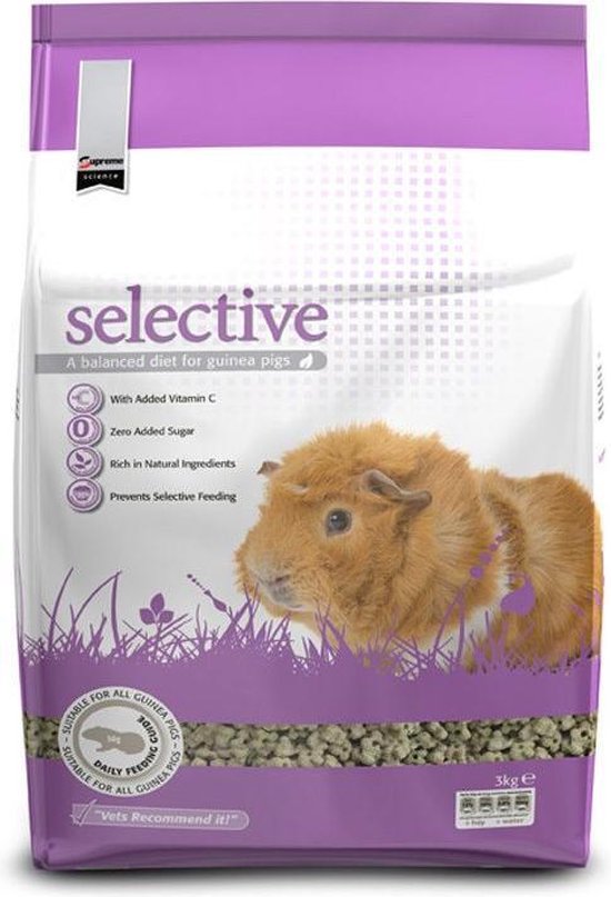Supreme Science Selective Guinea Pig - Caviavoer - 3 kg