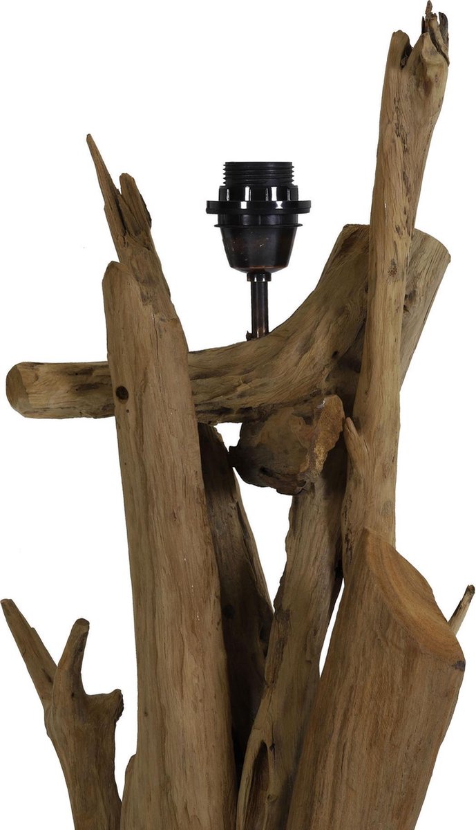 Light & Living Vidin Vloerlamp Beuken - Bruin