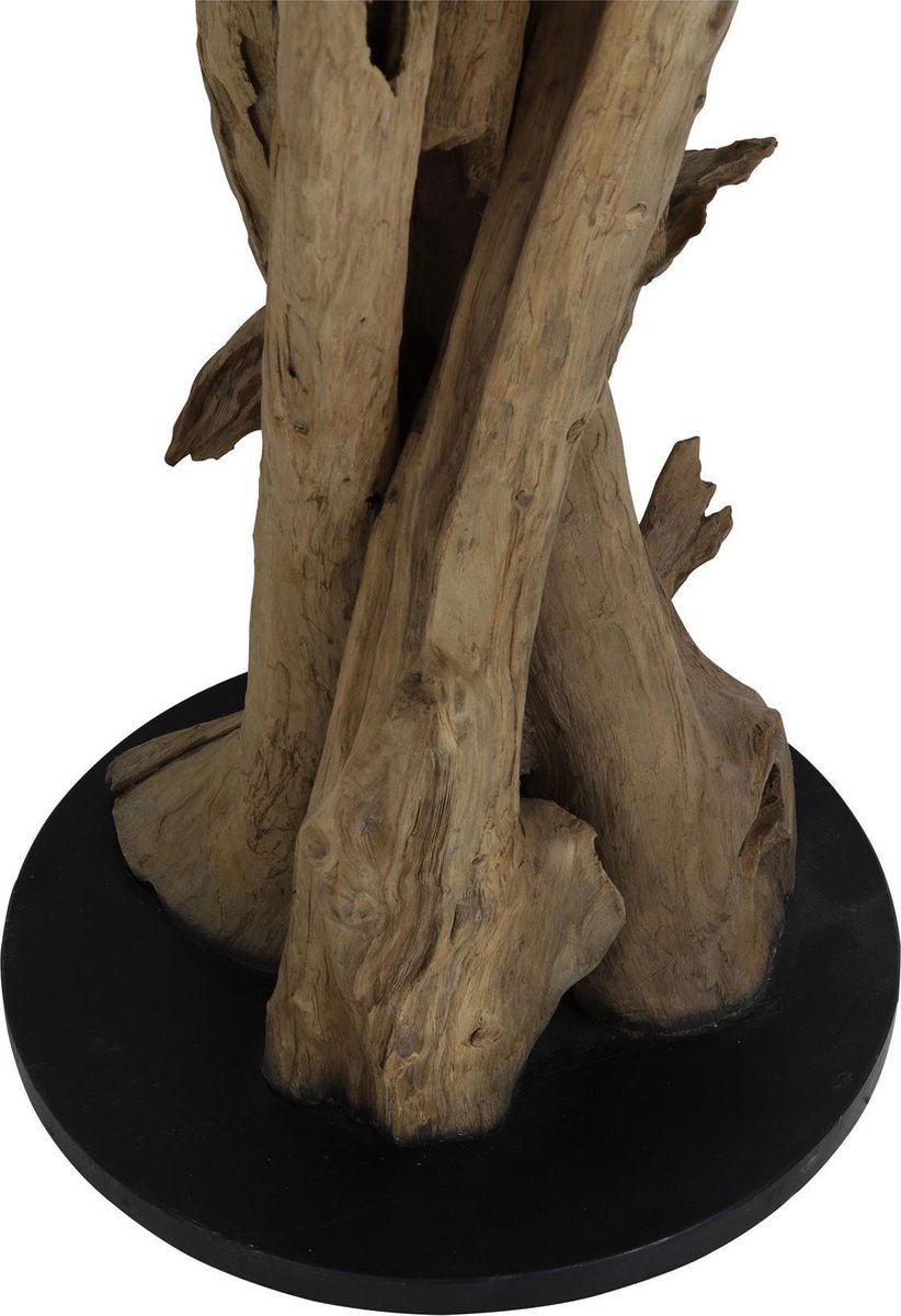 Light & Living Vidin Vloerlamp Beuken - Bruin