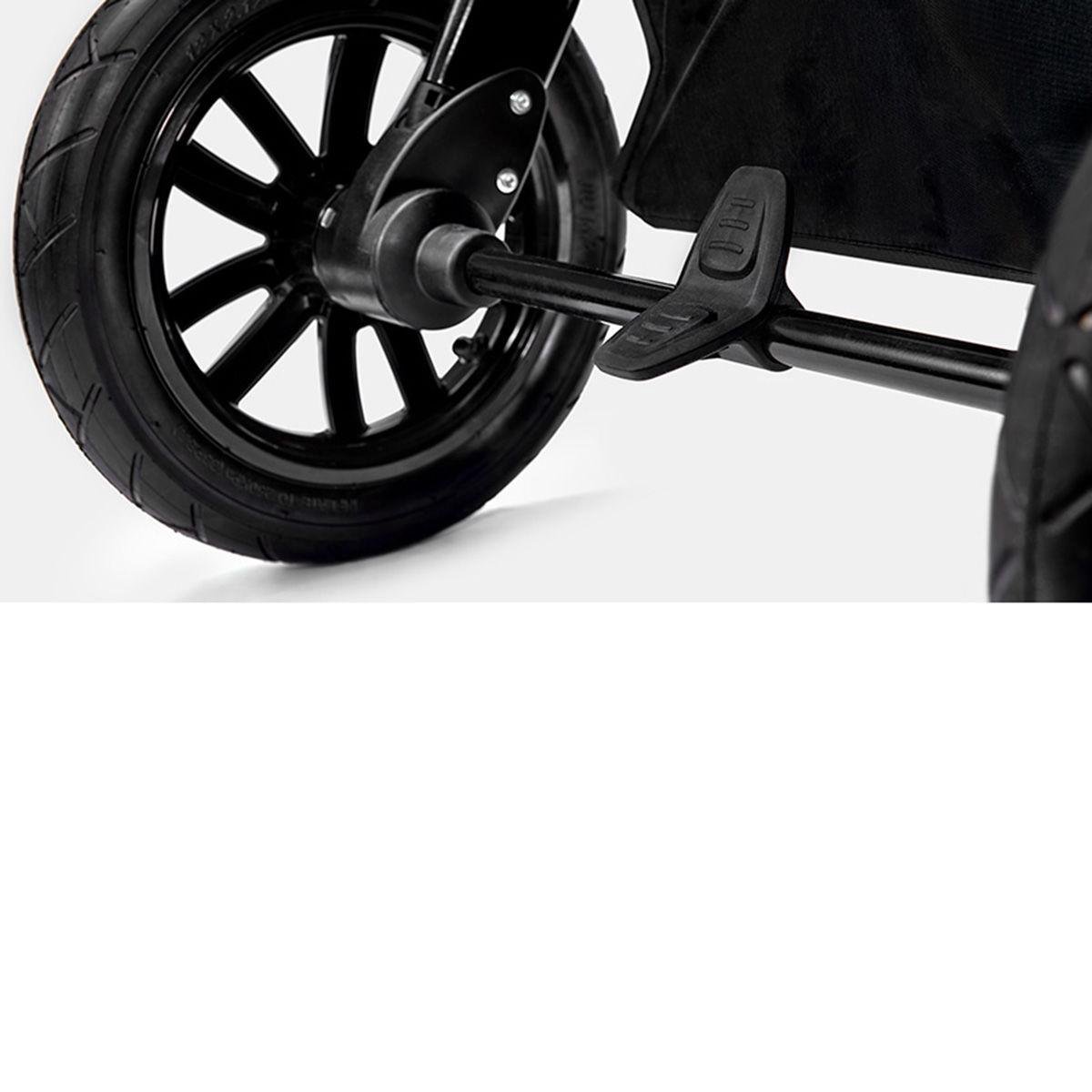 Kinderkraft - Wandelwagen - Kinderwagen - Moove 3-in-1 - 105 X 61 X 91 Cm Uitgeklapt - 14 Kg - Grijs