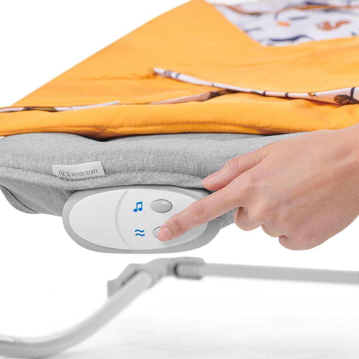 Kinderkraft - Wipstoel - Schommelstoel - Felio - Stone - 45 X 66 X 66 Cm - 3 Kg - - Roze