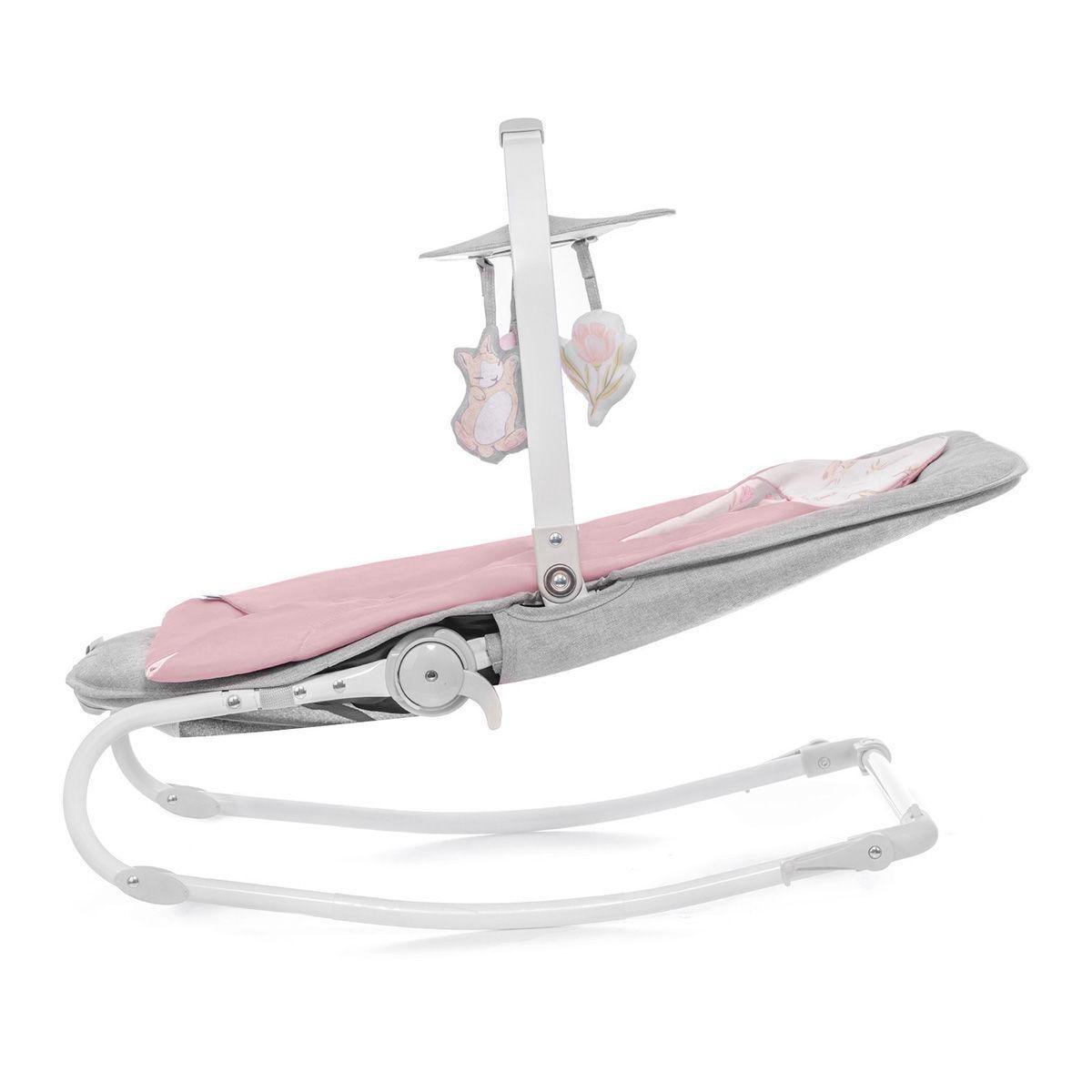 Kinderkraft - Wipstoel - Schommelstoel - Felio - Stone - 45 X 66 X 66 Cm - 3 Kg - - Roze