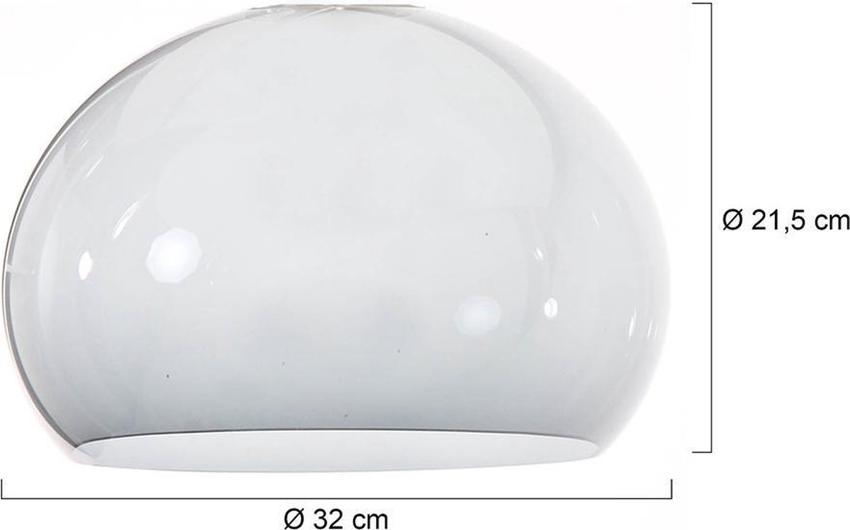 Steinhauer Stresa Lampenkap Stof - Grijs
