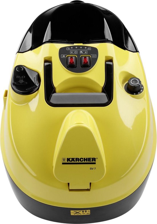 Kärcher SV7 Stoomreiniger - Zwart