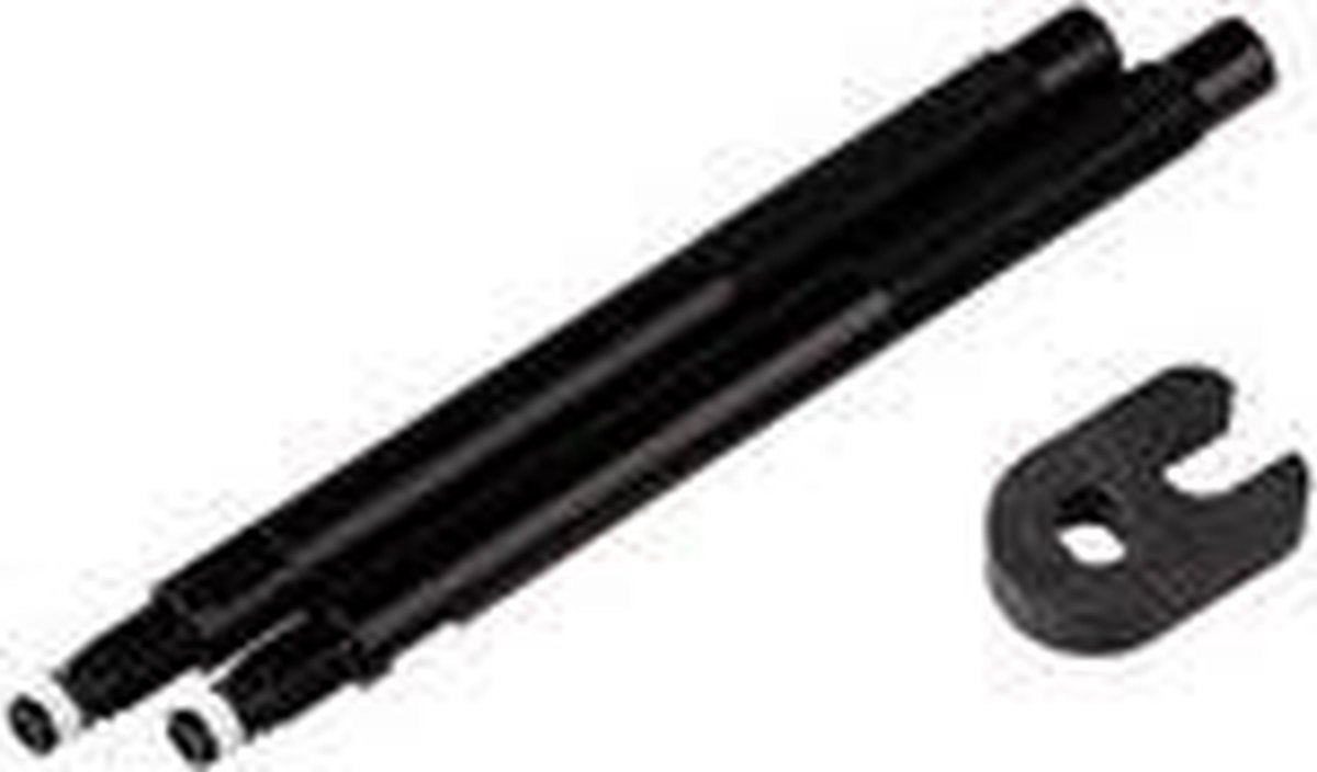 Schw Ventiel Verlenger 65mm (2) - Zwart