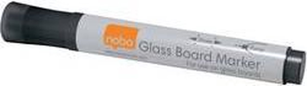 Nobo Markers Voor Glazen Whiteboard 4 St - Zwart