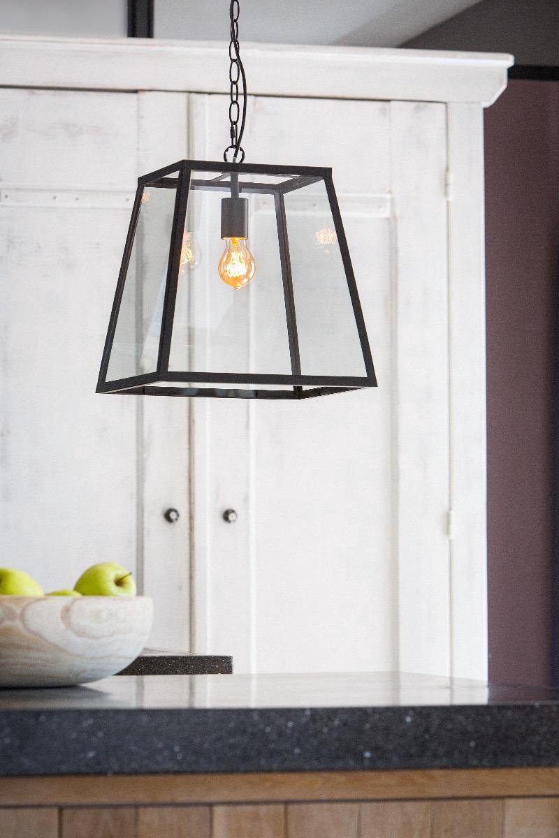 Light & Living Saunte Hanglamp - Zwart