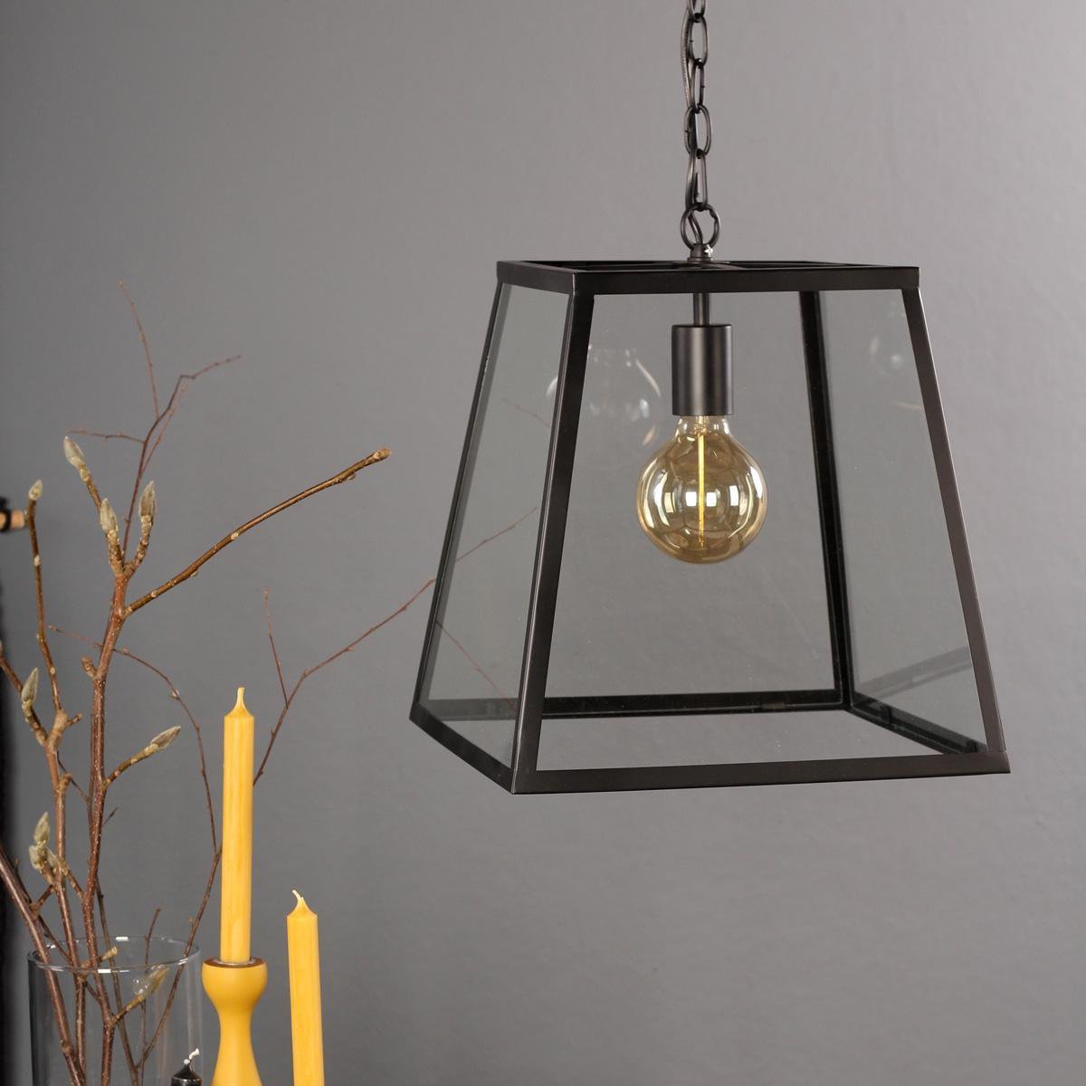 Light & Living Saunte Hanglamp - Zwart