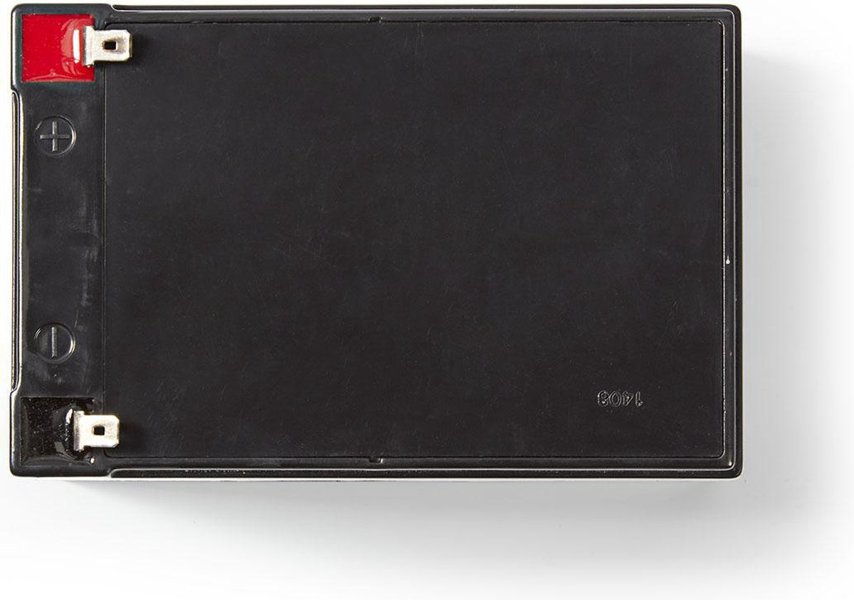 Nedis Oplaadbare Loodaccu 151 Mm - Zwart
