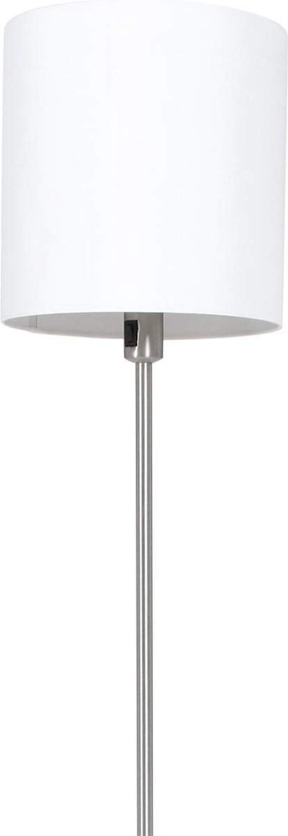 Mexlite Noor Staande Lamp Staal - Silver