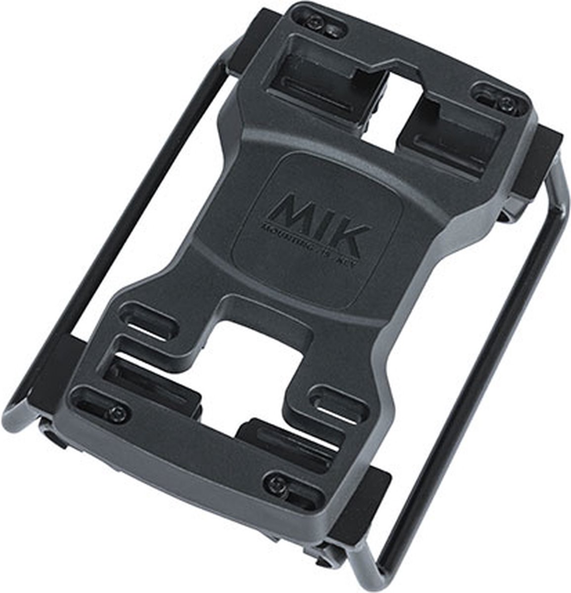 Basil Fietskrat M, Medium 27l - Terra Red - Zwart