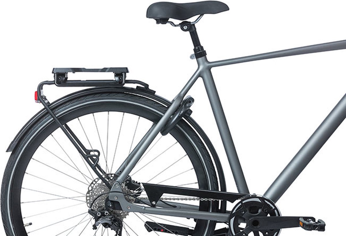 Basil Fietskrat M, Medium 27l - Terra Red - Zwart