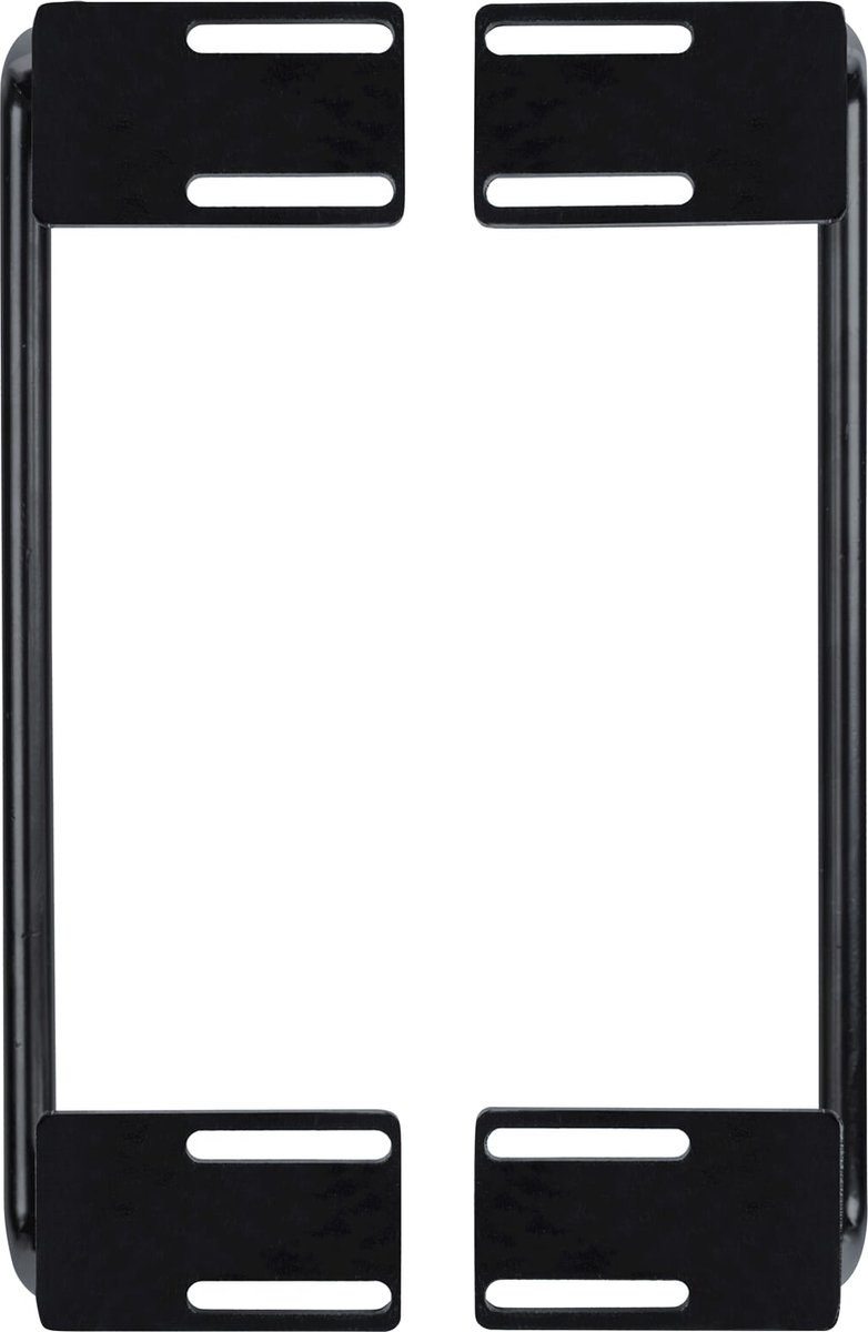 Basil Fietskrat M, Medium 27l - Terra Red - Zwart