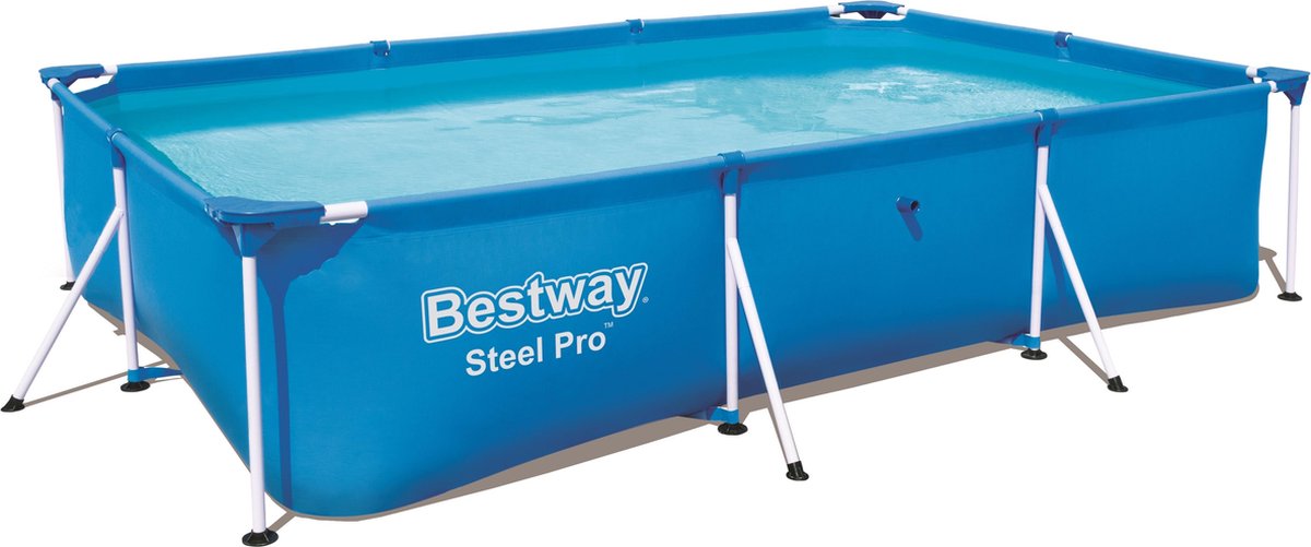 Bestway Zwembad 300x201x66 Pvc - 3300 Liter - Blauw