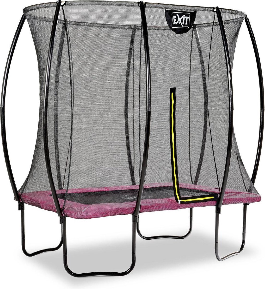 EXIT Toys Silhouette Trampoline 153x214cm - - Roze