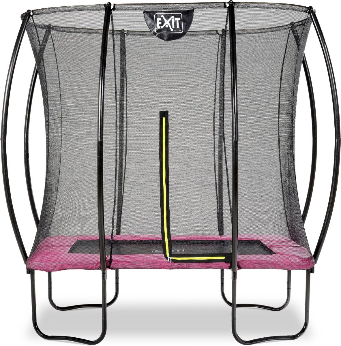 EXIT Toys Silhouette Trampoline 153x214cm - - Roze