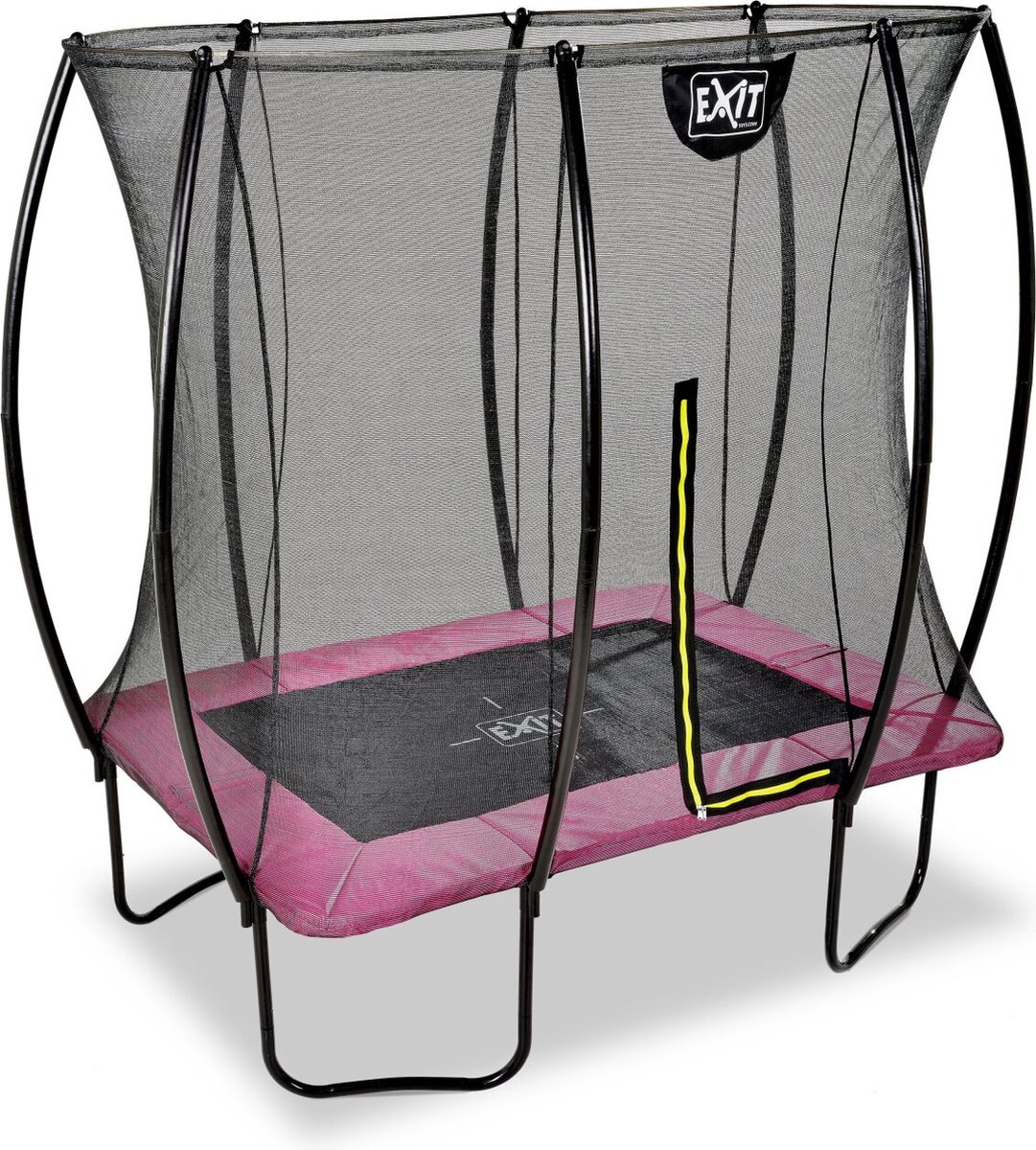 EXIT Toys Silhouette Trampoline 153x214cm - - Roze