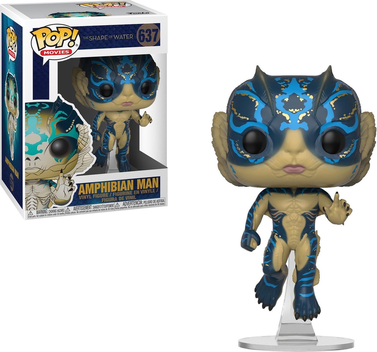 Beeldje Funko Pop! The Shape Of Water: Frog Man