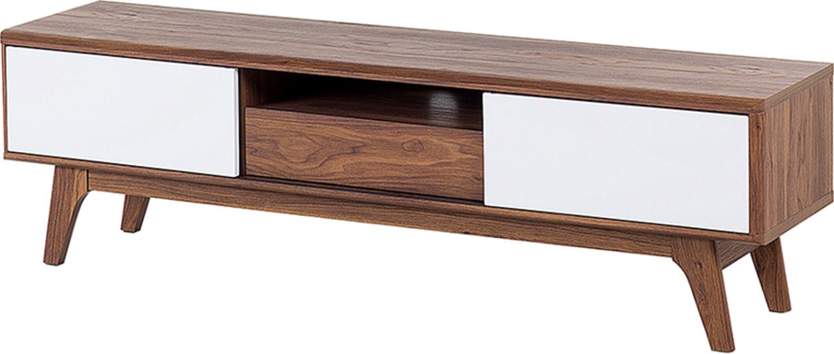 Beliani Eerie - Tv-meubel-donkere Houtkleur-mdf - Bruin