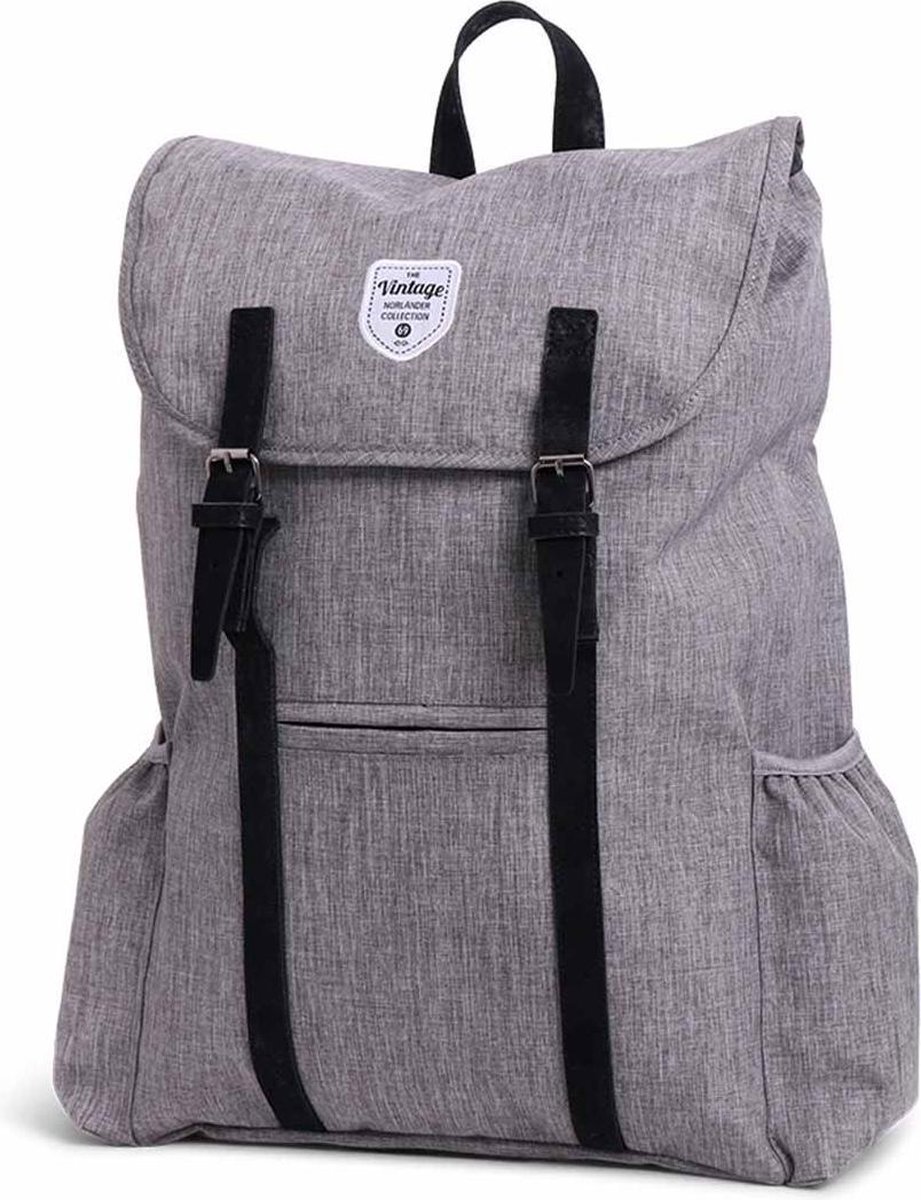 Norländer Twin Tone Backpack Adventurer - Grijs