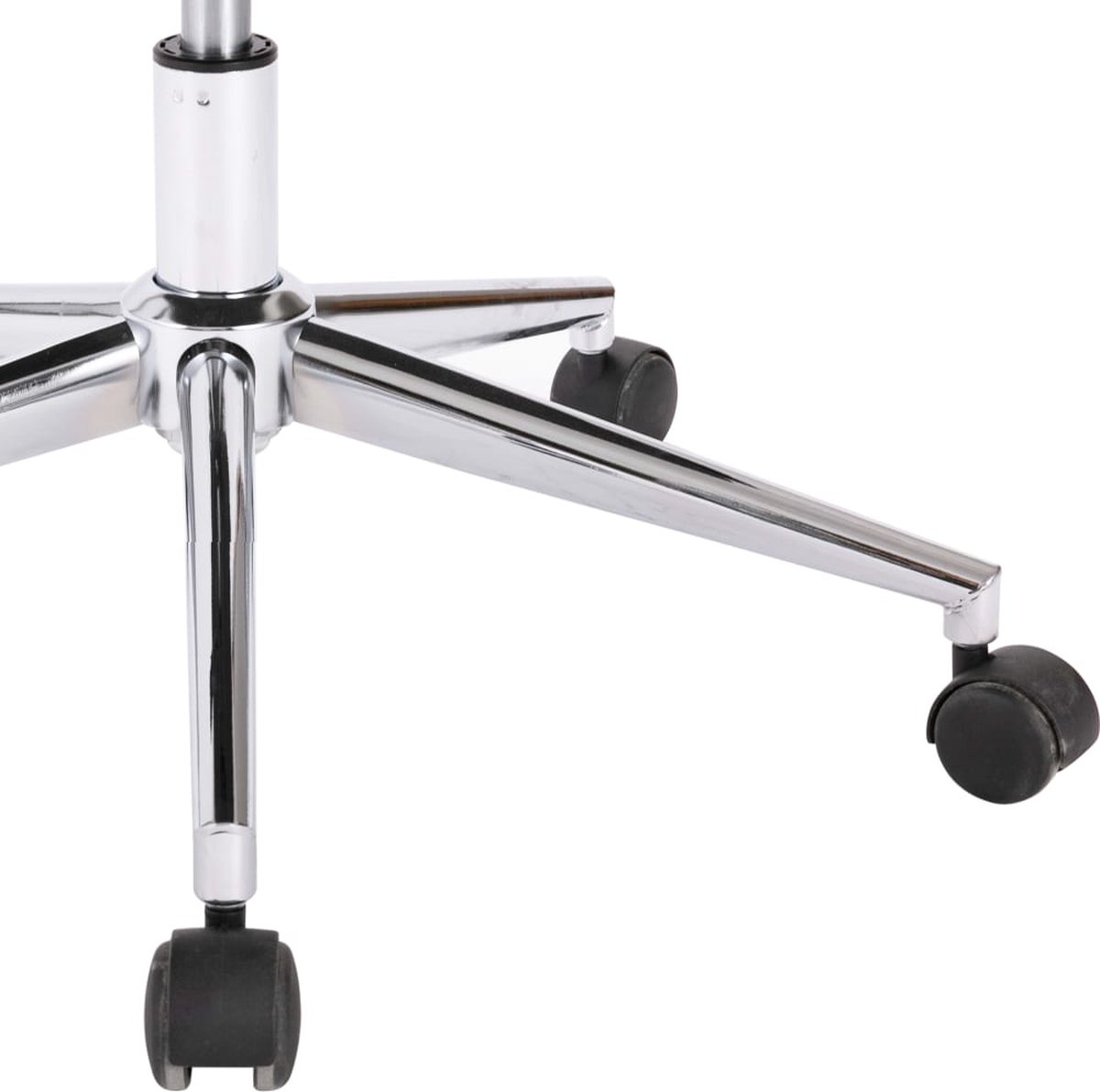Vidaxl Eetkamerstoelen Draaibaar 6 St Stof Taupe - Bruin