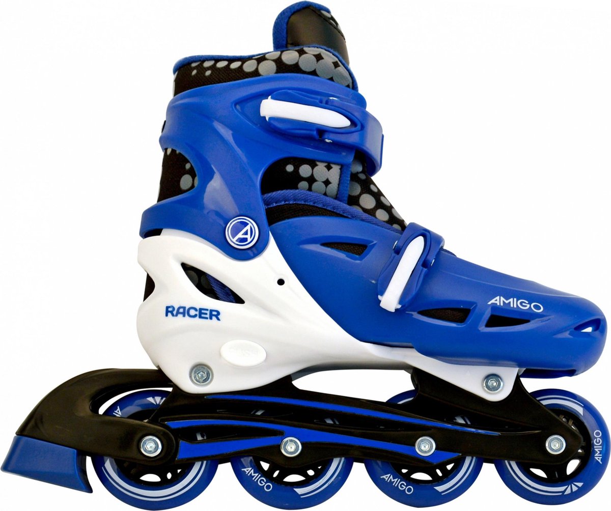 Amigo Inlineskates Racer Junior Polypropyleen Mt 34/37 - Blauw