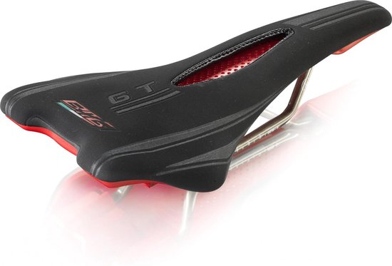 Selle Monte Grappa Zadel Bmg Gt 290 X 135 Mm/rood - Zwart