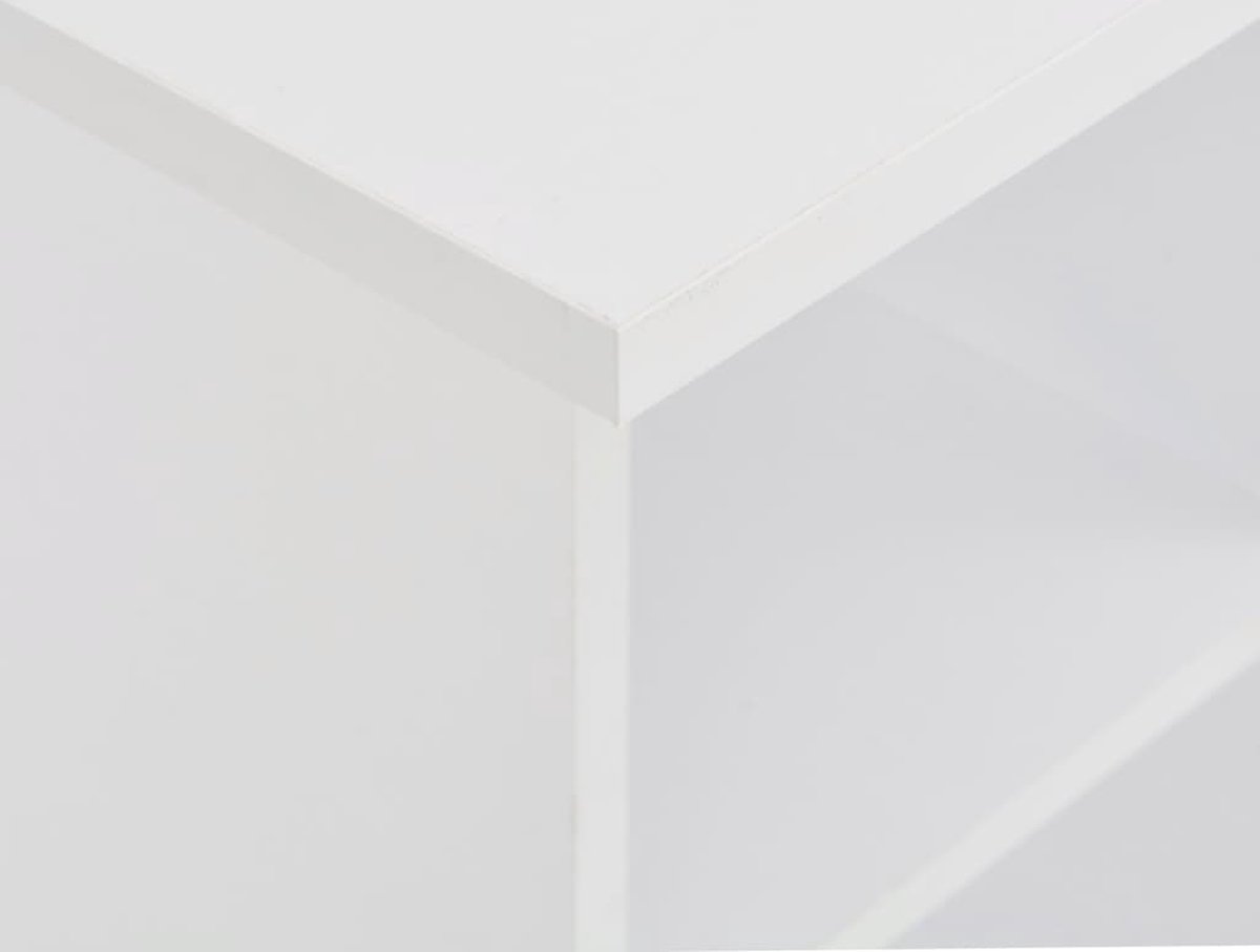 Vidaxl Bartafel 60x60x110 Cm - Wit