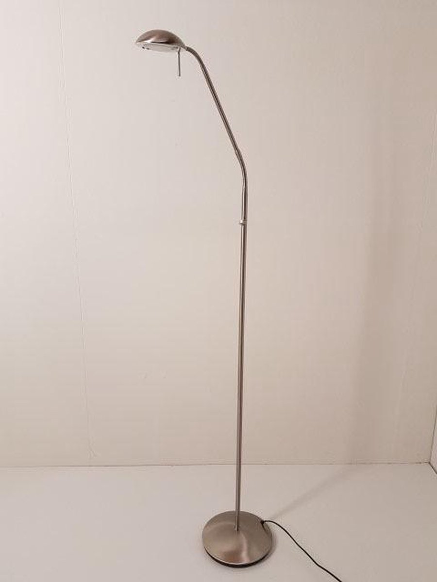 Steinhauer Vloerlamp 1 Lichts Mexlite Biron 7501st - Silver