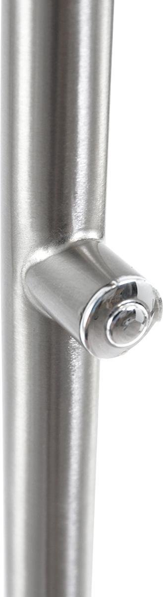 Steinhauer Vloerlamp 1 Lichts Mexlite Biron 7501st - Silver