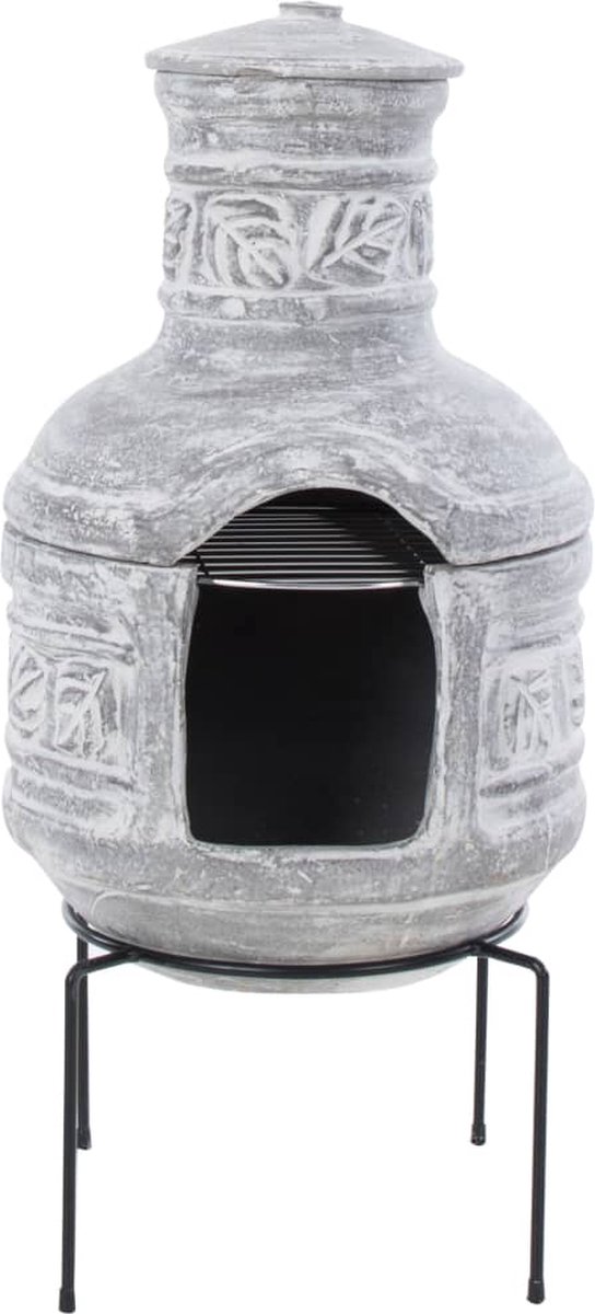 Redfire Chimenea Acopulco + Grill Terraskachel - Gris