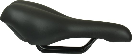 Selle Monte Grappa Zadel Nevea 260 X 205 Mm Dames - Zwart