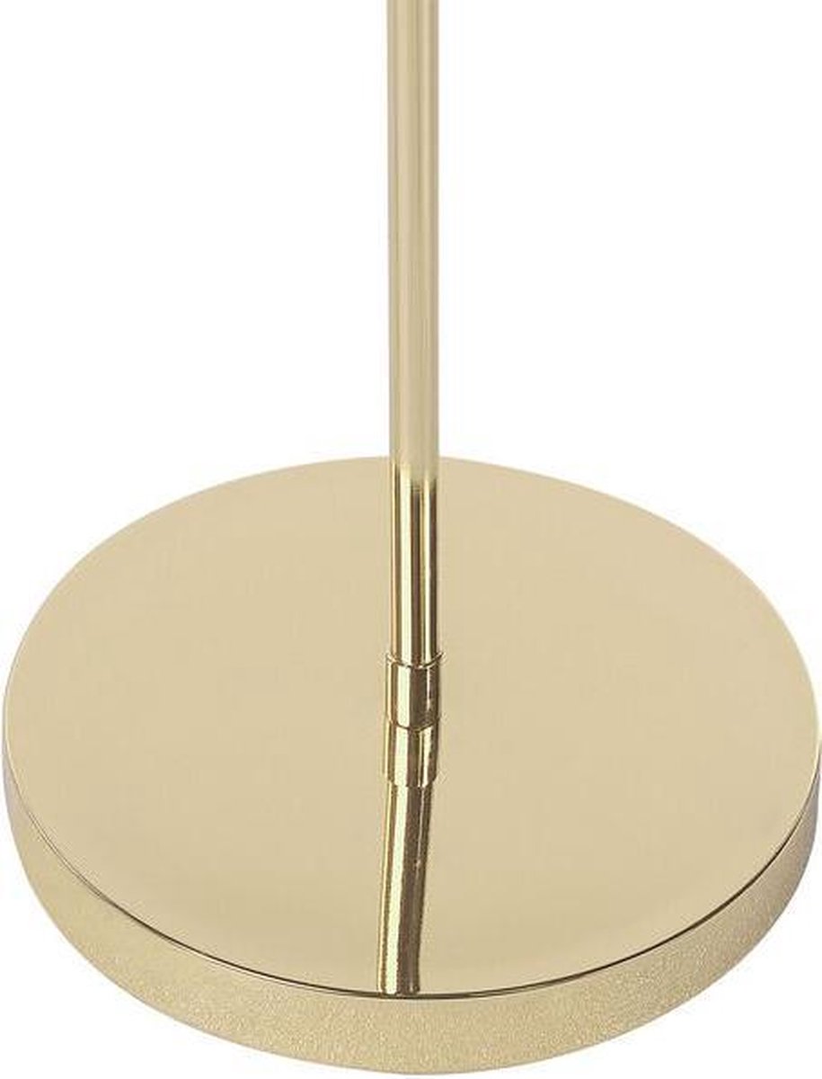 Beliani Savena - Staande Lamp--metaal - Goud