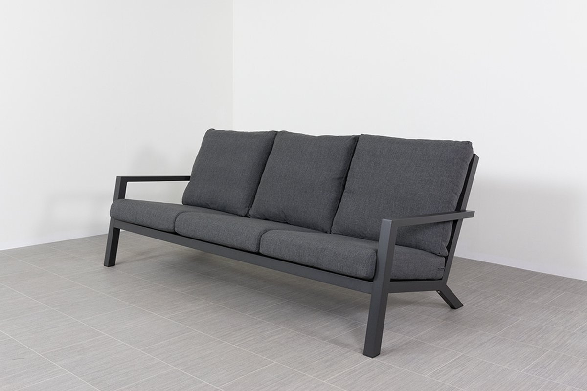 Vdg Atlanta Loungeset - 4 Delig - Grijs