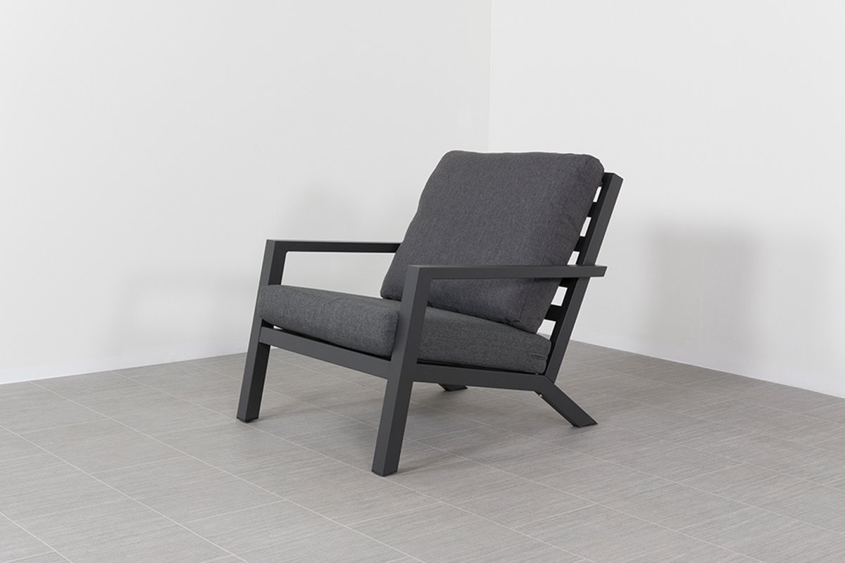 Vdg Atlanta Loungeset - 4 Delig - Grijs