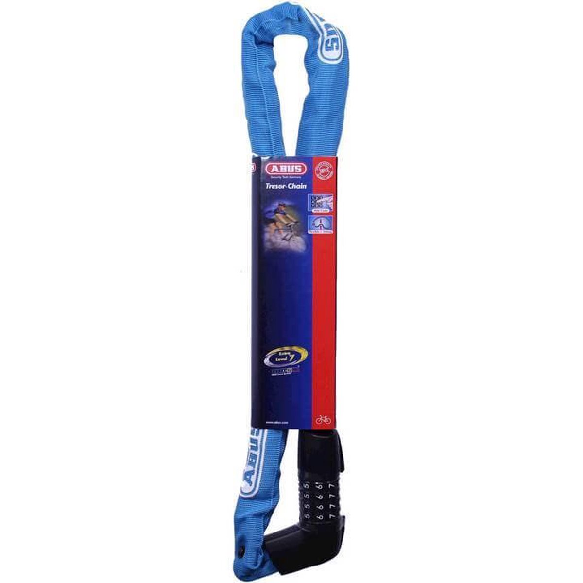 Abus Kettingslot Met Cijfercode Tresor 1385/85 Aqua