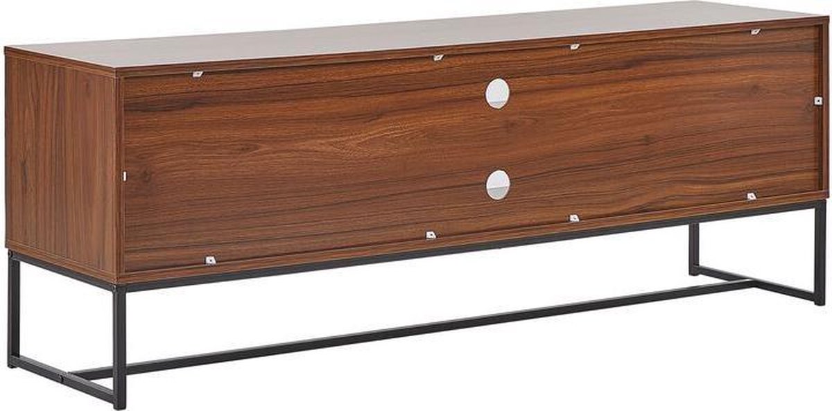 Beliani Nueva - Tv-meubel-donkere Houtkleur-mdf - Bruin