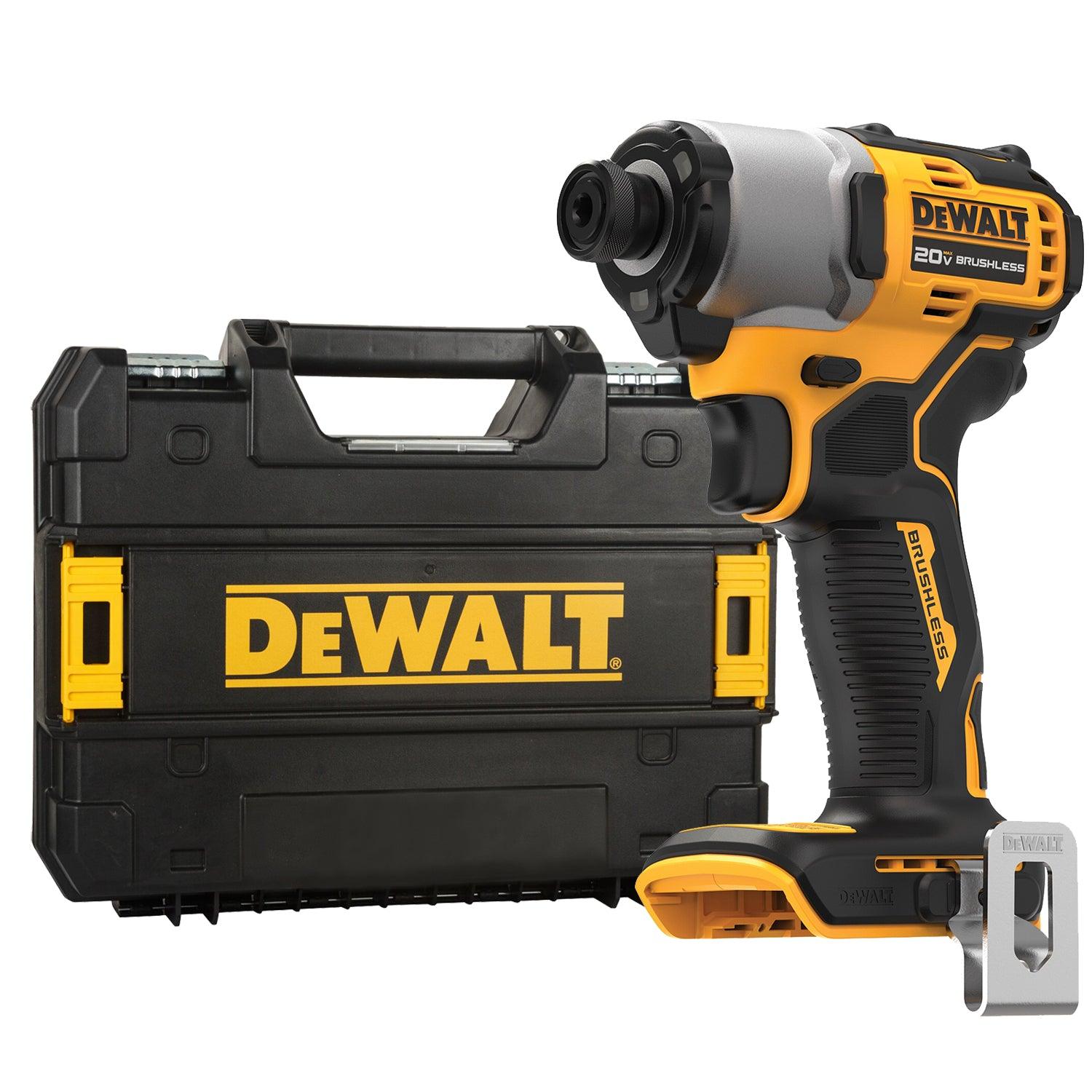 DeWalt DCF840NT Accu Slagschroevendraaier | 1/4" | 18V XR | Excl. accu en lader | in TSTAK