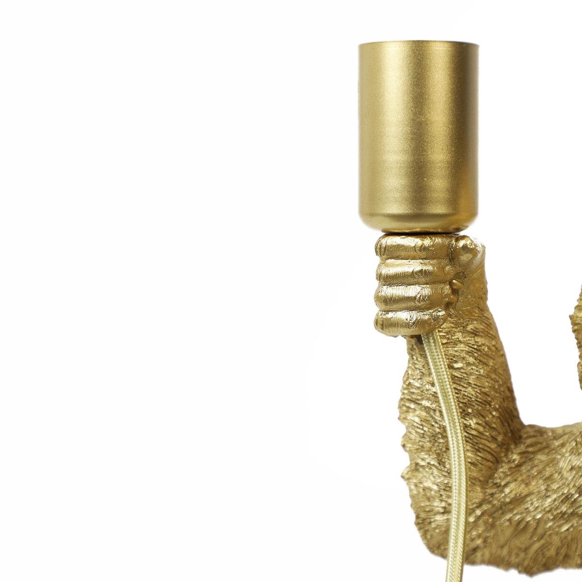 Light & Living Monkey Tafellamp - Goud