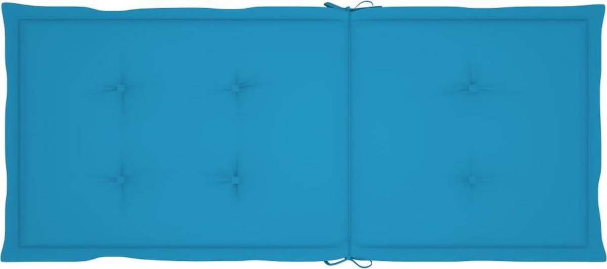 Vidaxl Schommelstoel Met Kussens Massief Acaciahout - Grijs