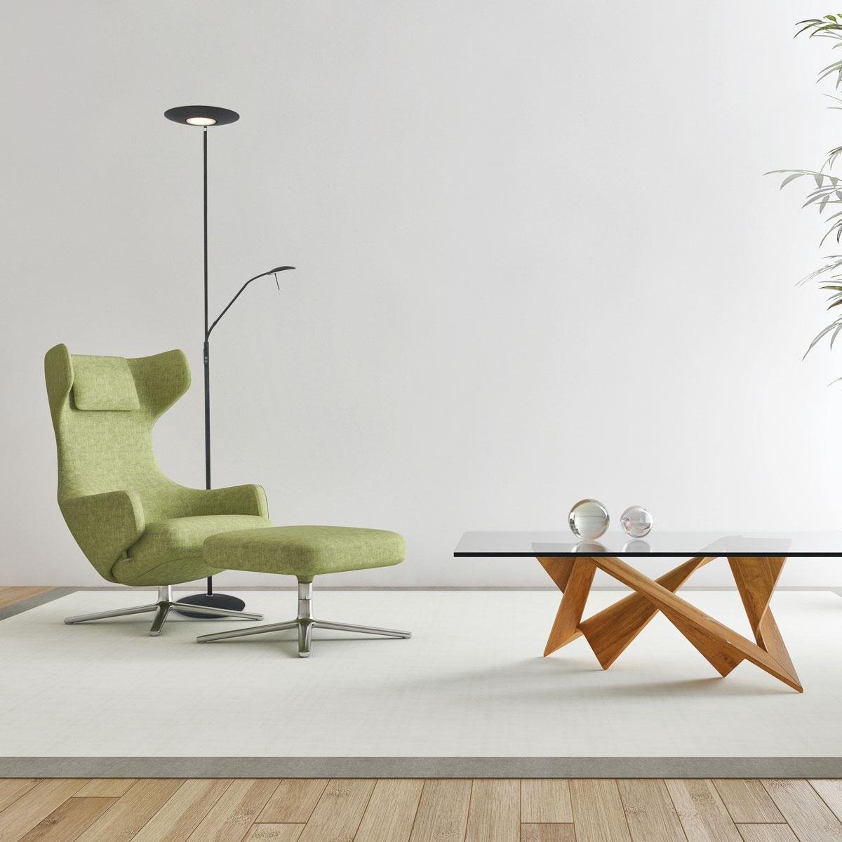 Steinhauer Zenith Vloerlamp - Zwart