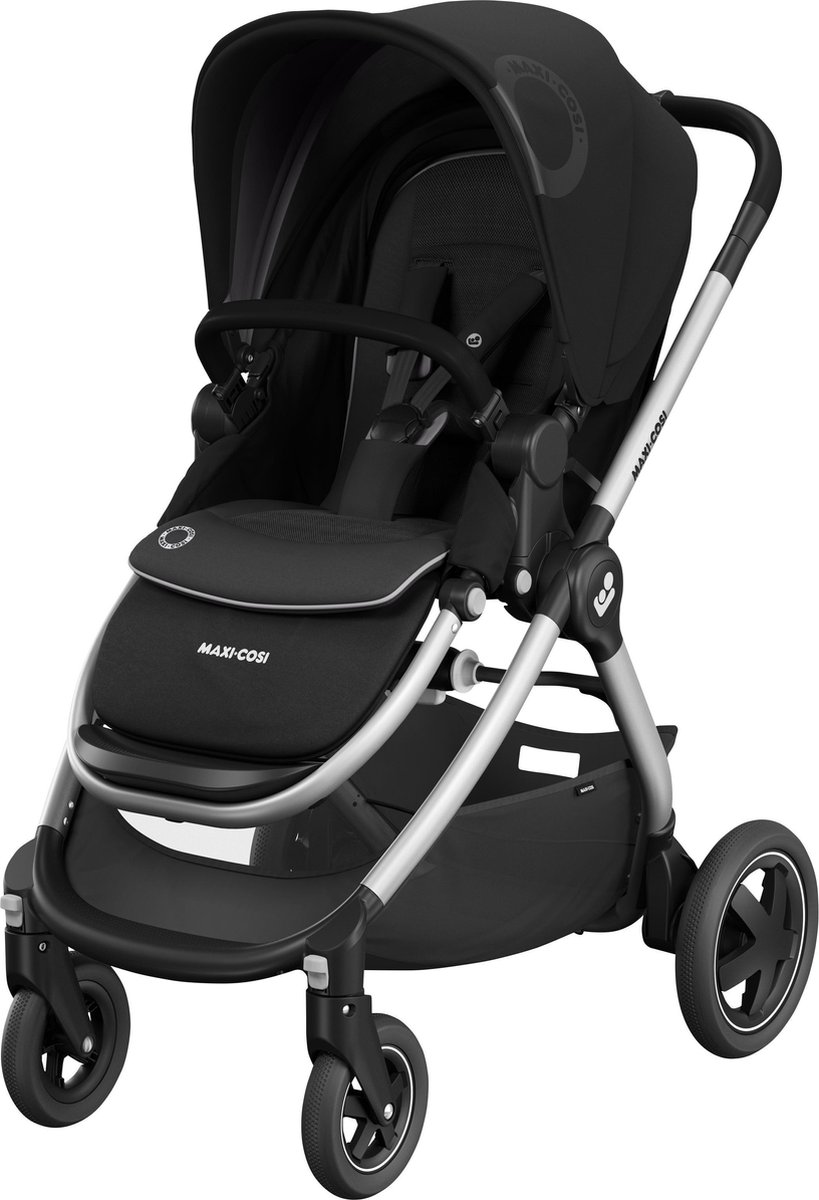 Maxi-cosi Adorra2 Comfort All-terrain Wandelwagen, Vanaf De Geboorte Tot 4 Jaar, Essential Black