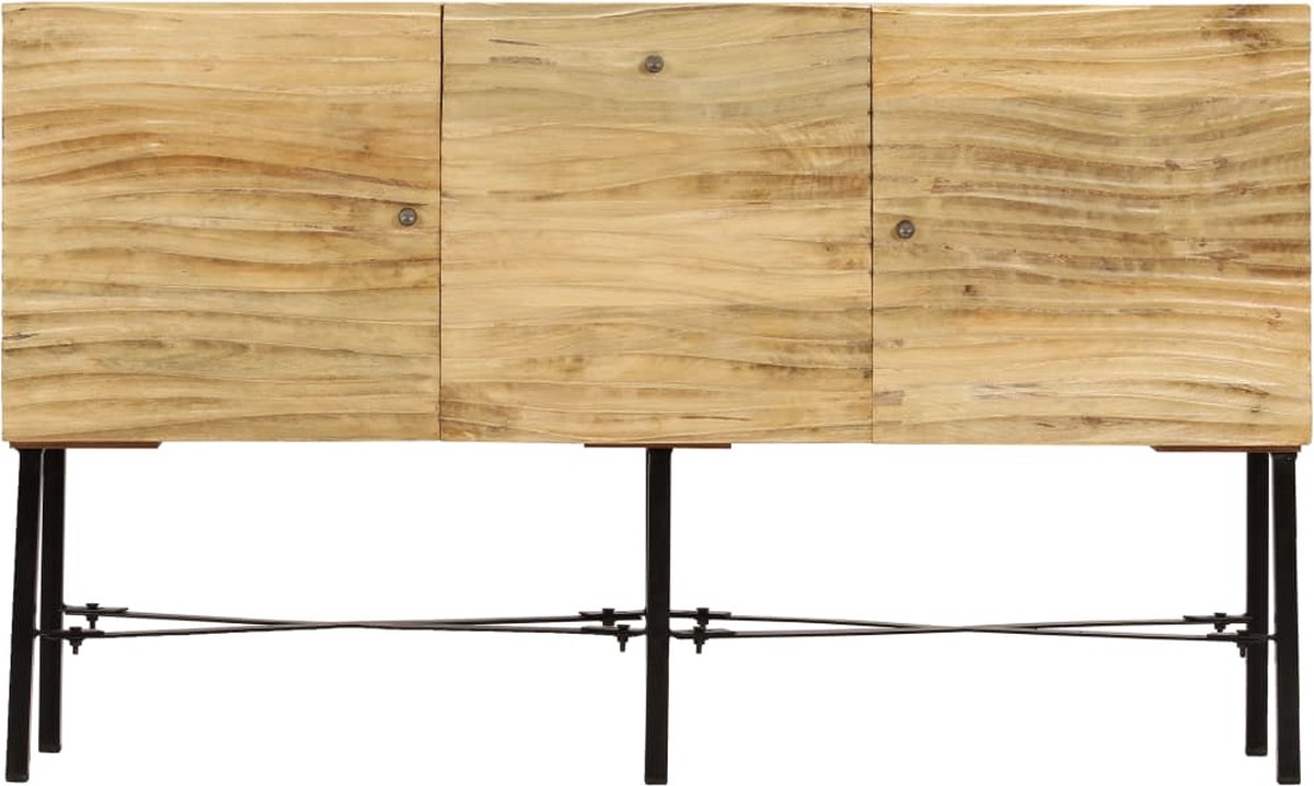 Vidaxl Dressoir 118x30x70 Cm Massief Mangohout - Bruin